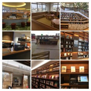 和歌山市民図書館の複数のスポットをコラージュにした画像です